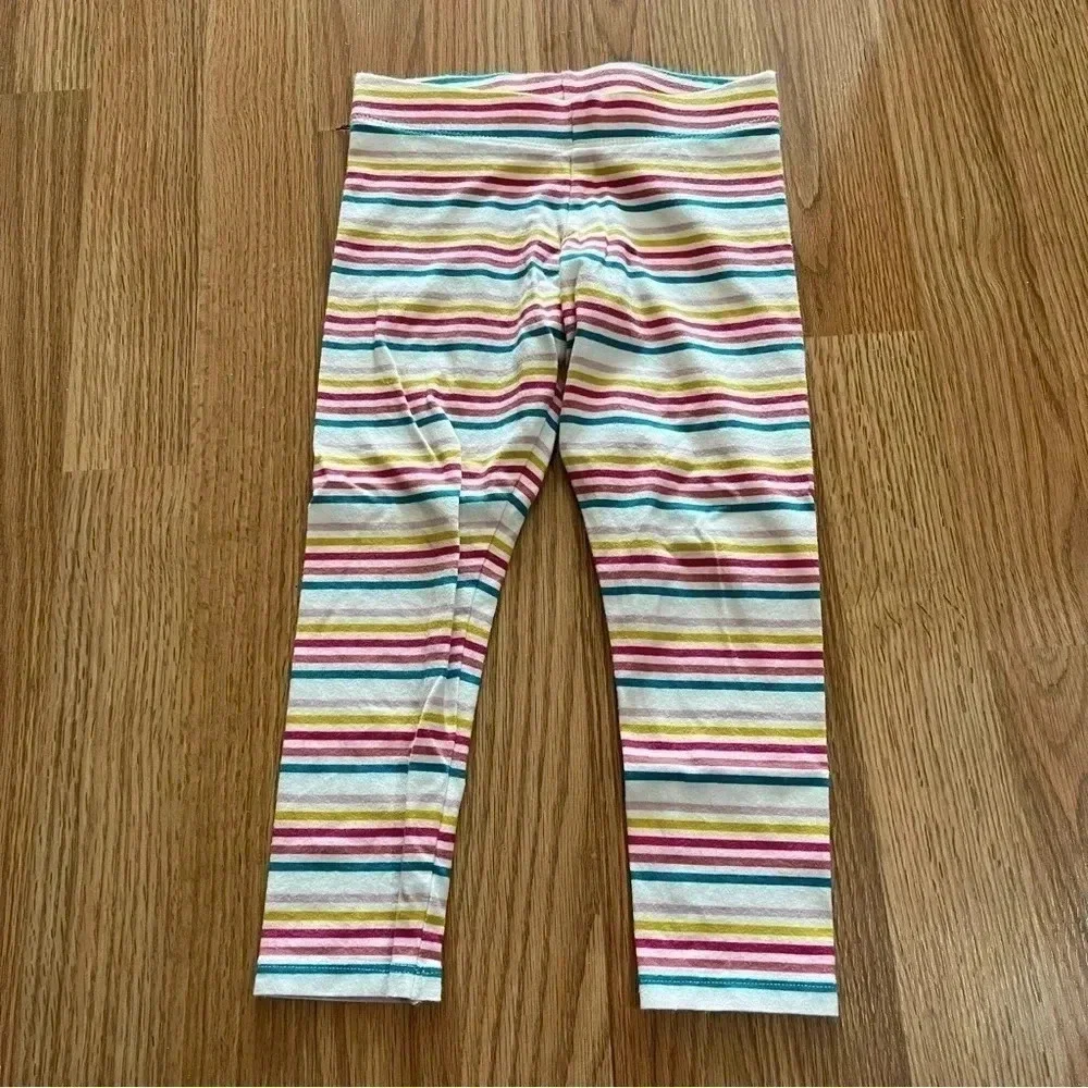 Toddler Girl Size 3-4 Years Marks and Spencer Multicolor Striped Leggings